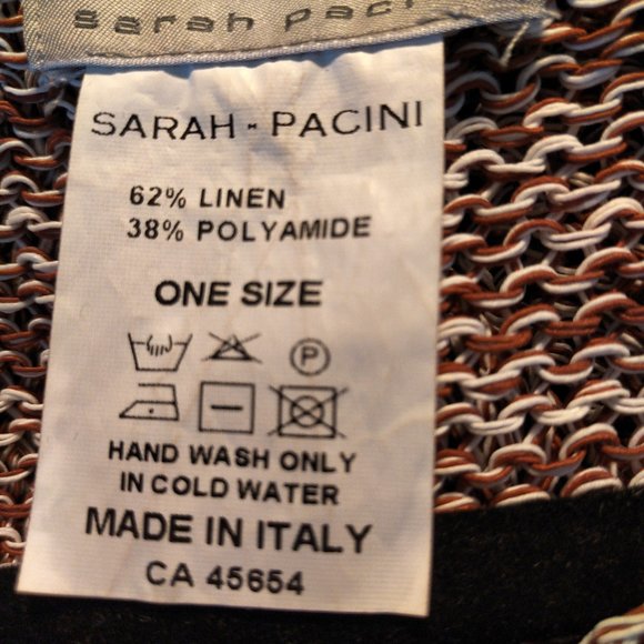 Sarah Pacini light linen/knit vest - One size - Picture 10 of 12